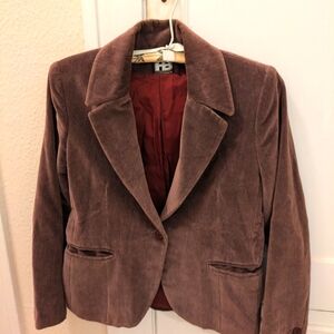 Vintage Harve Benard purple velvet blazer Sm/Med
